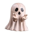 thumbnail image 3 of Figura de fantasma de Halloween, mini estatua de fantasma, decoración de Halloween, adorno de escritorio, adorno de escritorio, escultura de madera Estilo B, 3 of 8
