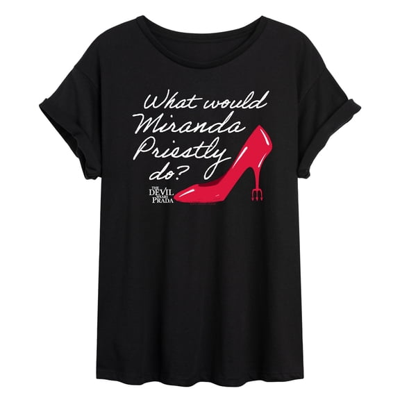 The Devil Wears Prada - What Would Miranda Do - Women's Oversized Graphic T-shirt