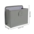 thumbnail image 4 of OUNONA Car Door Side Pocket Grey Color 1Set for Drivers and Car Owners, 4 of 5
