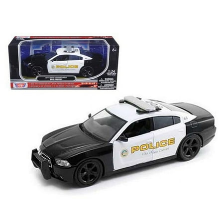Motormax 2011 Dodge Charger Pursuit San Gabriel Police Car 1/24 Diecast Car Model