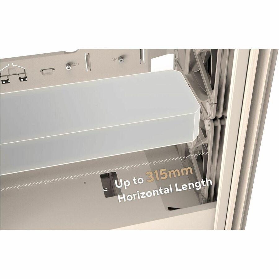 Asus ProArt PA401 Wood Edition Beige, Tempered Glass Panel