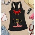 thumbnail image 3 of S4E Women's Elf Christmas Holiday Costume Racerback Slim Fit X-Large Black, 3 of 4
