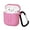 Light Pink, variant on AirPods Case- Silicone Protective Shockproof Case Cover Skins with Keychain Compatible with Apple AirPod 2 & 1, Light Pink