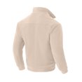 thumbnail image 3 of Wrtxtat Men's Quarter Zip Sweatshirt Mock Neck Thermal Double Fleece Lined Pullover Autumn Midweight Slim Fit Tops Khaki XXXL, 3 of 6
