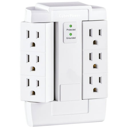 6-Outlet Essential Surge Protector, CSB600WSPT