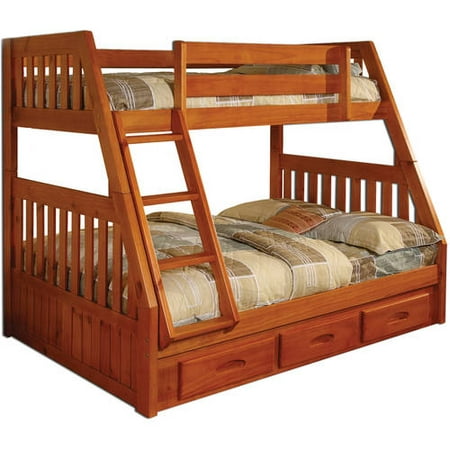 American Furniture Classics Twin over Full Mission Bunk Bed