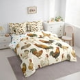thumbnail image 3 of Castle Fairy Animal Chicken Twin Bedding Sets 7-Piece for Boys Girls,Rustic Farmhouse Bedding Comforter Set Microfiber,Vintage Aesthetic Breathable Sheet Sets,Breathable Home Decor,Reversible, 3 of 8