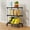 Black, variant on Antqov Storage Shelves, 2 Tier Shelves Organizer with Wheels, Adjustable Feet Shelving Unit Shelf Rack for Kitchen, Pantry, Closet, Bedroom Supplies