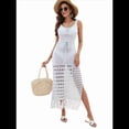 thumbnail image 4 of Vestido Holgado de Punto para Mujer, Gris, Talla XL, 4 of 10