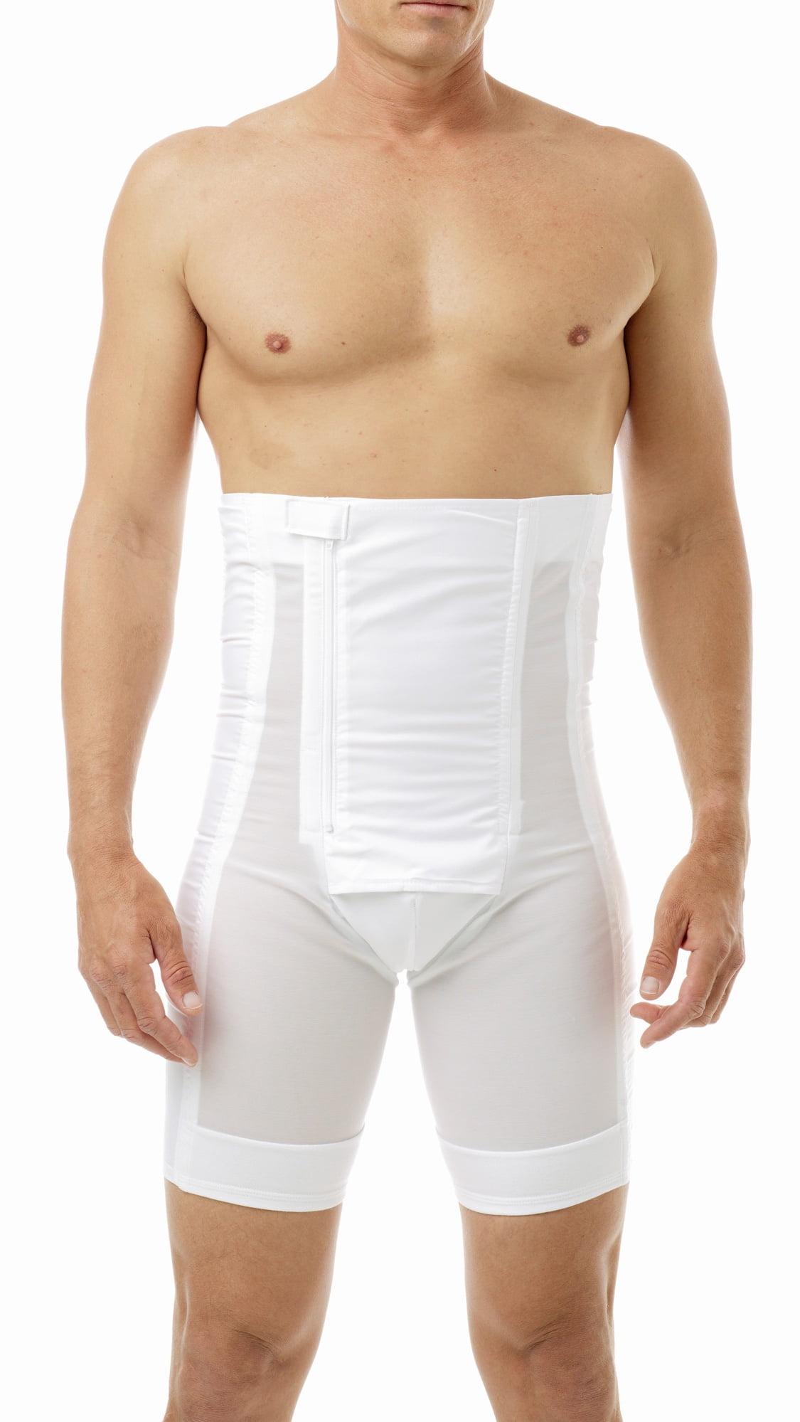 Underworks Men Body Shaper Long Leg Brief Girdle 3PACK