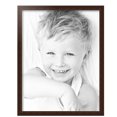 thumbnail image 2 of ArtToFrames 17" x 22" Walnut Picture Frame, 17x22 inch Brown MDF Poster Frame (WOM-4094),  Pack, 2 of 8