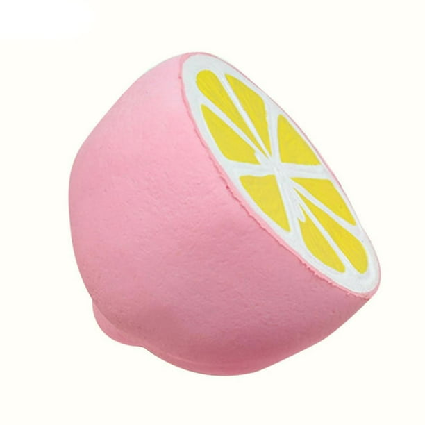 Flmtop Cute Lemon Shape Anti stress Slow Rising Stress Relief Kids