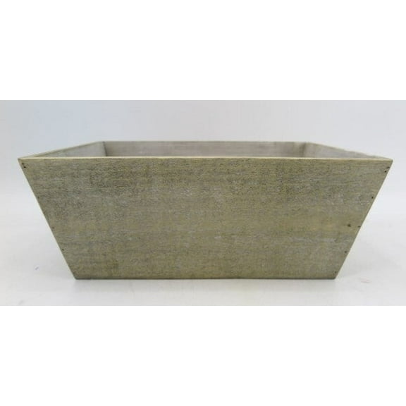 Brown Wooden Planter