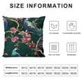 thumbnail image 5 of GOSMITH Chinoiserie Decor,Chinoiserie Pillow Cover,grandmillennial home decor,Grand Millennial decor,Peacock Decor,Blue and White Pillow Covers,Peacock Pillow Cover, 5 of 5