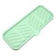 thumbnail image 1 of Jabonera, almacenamiento de limpieza de jabón, mantiene el jabón seco para el hogar, baño, cocina, silicona, verde claro, 23x10 cm, 1 of 7