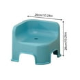thumbnail image 3 of SSZMDLB under $5 Plastic Step Stool, Low Profile Bathroom Stool for Kids, Non Slip Thickened Seat for Home, Children's Bathtub Shower Stool, Sturdy Small Footstool, 3 of 6