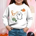 thumbnail image 2 of KPOPLK 9 Pack Toddler Boys Sweatshirts Patterned Long Sleeve Pullover Crewneck Tops Shirts(5Y,White), 2 of 4