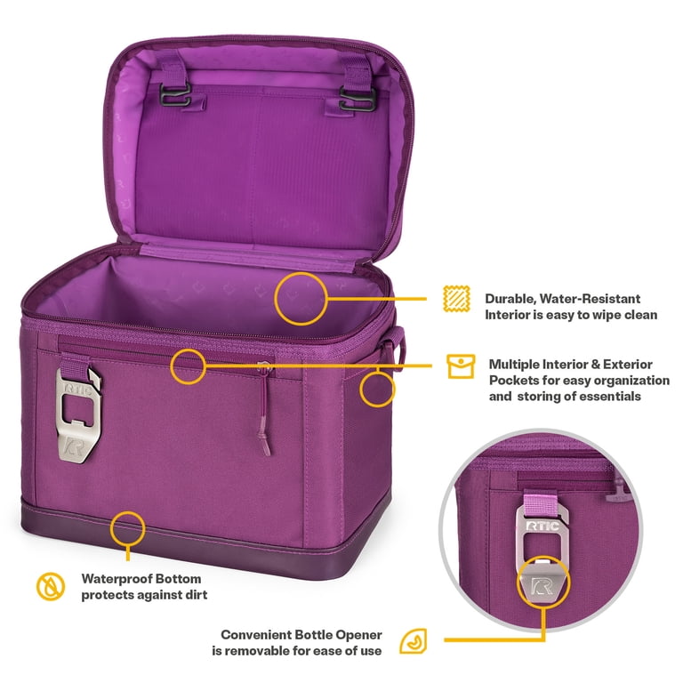 RTIC 15-Can, 16 Qt, Collapsible Soft Cooler with Bottle Opener
