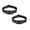A369 Black 15.7" 2Pack:, variant on 2Pcs Clearance Countdown! Reflective Dog Collar Adjustable Soft Neoprene Padded Nylon Pet Collars With Buckle For Medium Dogs Pet Collars