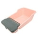 thumbnail image 4 of Caja de arena para gatos Bandeja de arena para gatitos Lavabo para gatos Orinal para gatos grande Rosa, 4 of 9