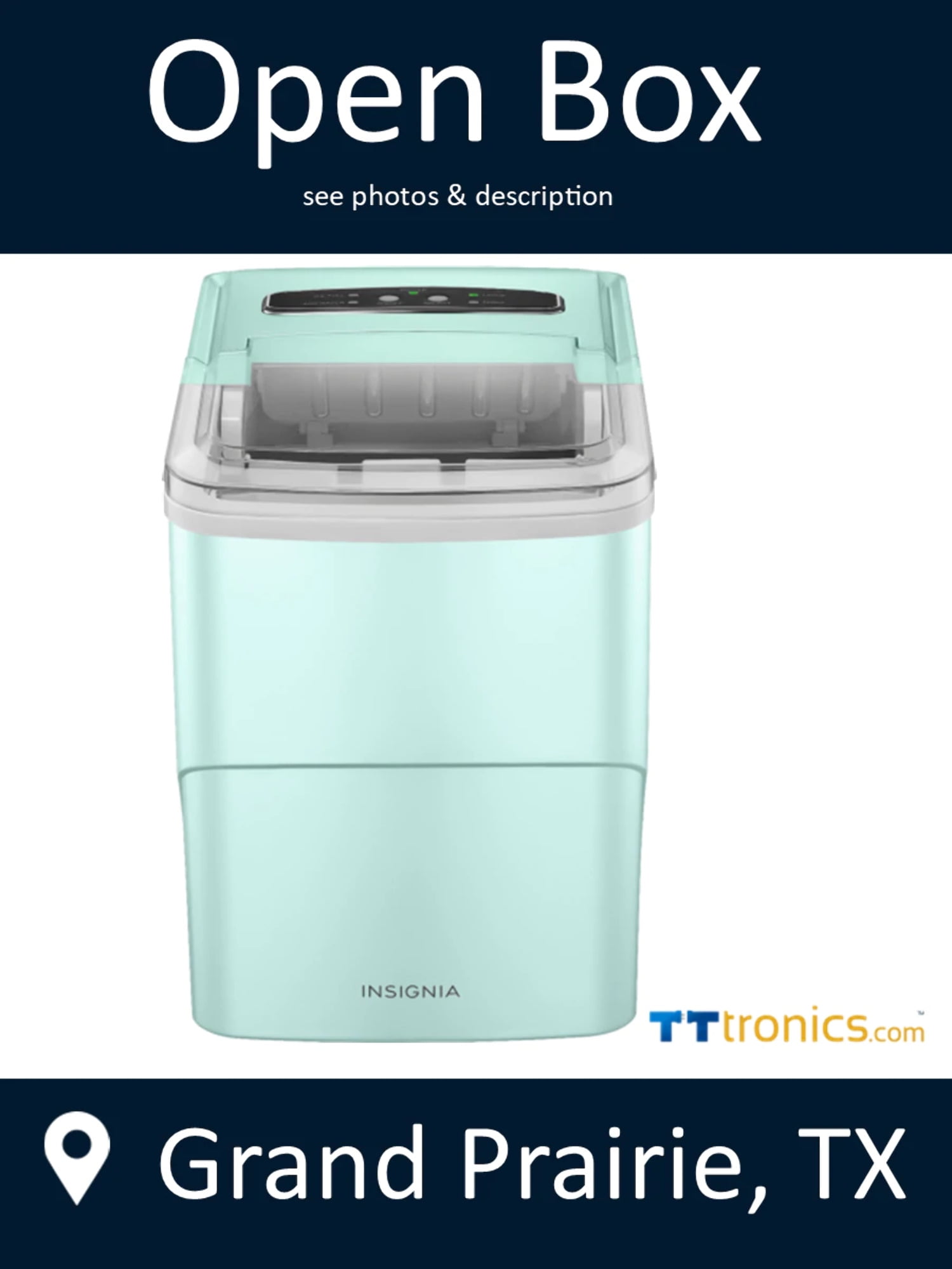 insignia portable ice maker stores