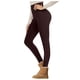 thumbnail image 1 of Leggings de mujer con forro polar y cintura alta - Pantalones de yoga cálidos para invierno, térmicos suaves, poliéster spandex, S-XXL, 1 of 3