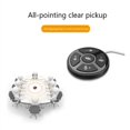 thumbnail image 2 of USB Speakerphone 360° Voice Pickup USB Type C-A Microphone for Home Office, Smart Voice Enhancement, 2 of 8