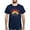 Navy, variant on CafePress - Free Dad Hugs, Free Dad Hugs Rainbow Gay P T Shirt - Men's Classic Graphic Cotton T-Shirt