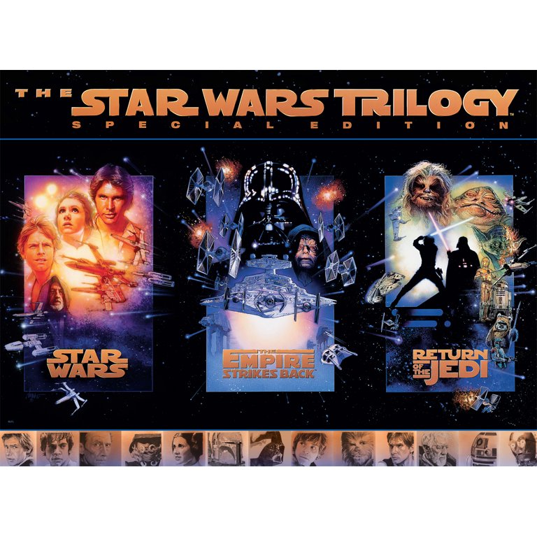 Buffalo Games 1000-Piece The Star Wars Trilogy Interlocking Jigsaw