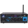 thumbnail image 2 of Pyle PTA2 2 x 40W Home Stereo Mini Bluetooth Power Amplifier with Remote Control, 2 of 10