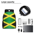 thumbnail image 5 of Carry On Backpack Jamaica Flag Travel Laptop Backpack For Women Men Traveling Business Hiking Casual Gym, 5 of 7