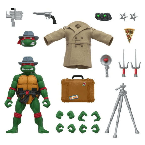 Super7 Teenage Mutant Ninja Turtles ULTIMATES! Undercover Raphael Action Figure