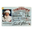thumbnail image 2 of Santa Lost Driver‘s License Card DIY Santa Lost ID Card Santa License Christmas Tree Decoration, 2 of 10