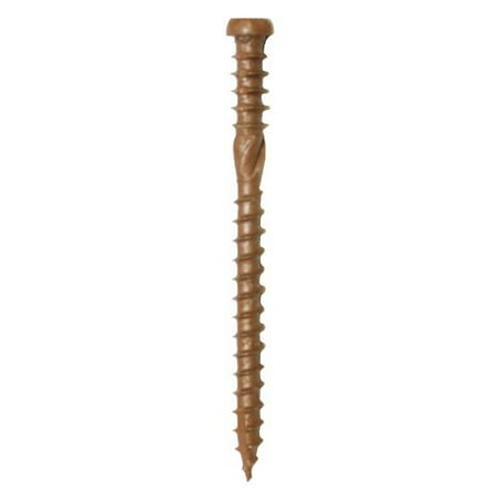 

grk kam9212-5t kameleon propak 9 by 2-1/2-inch composite deck screws 510 screws per pail tan