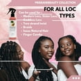 thumbnail image 5 of Prideandbeauty Loc Refresher Spray with Rosewater & Peppermint Natural Dreadlock Spray for Hair Growth, Moisture & Scalp Care – 4 fl oz, 5 of 8