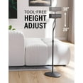 thumbnail image 6 of SANUS Speaker Stands Pair Holds up to 3.5 lbs – Height Adjustable, Premium Design, 3-Step Install, 6 of 10