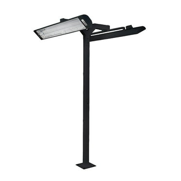 EF6108PMB-Eurofase Heating-EF60 8ft Single Pole Mount-Black Finish