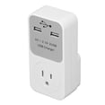 thumbnail image 1 of Charging Socket Converter, PC Housing US Plug 120V Travel Plug Converter  for Daily Life and Trip, 1 of 7
