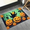 thumbnail image 6 of Halloween Sassafras Switch Mat 11.81" x 19.69", Interchangeable Front Door Mat Outdoor Entrance, Indoor Entryway Rug, Fall Sassafras Doormat Inserts (Boo Jack Pumpkin), 6 of 6