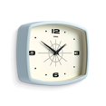thumbnail image 2 of Reloj de pared JONES CLOCKS® Movie Retro 25,5 x 19,5 cm, color azul pálido, 2 of 7