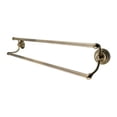 thumbnail image 3 of Kingston Brass Milano 24" Dual Towel Bar - Polished Nickel, 3 of 6