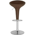 thumbnail image 2 of Safavieh Tabouret de Bar en Acier Chromé de 23.2"-31.7" en Brun, 2 of 5