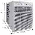 thumbnail image 4 of Frigidaire 10,000 BTU Slider Casement Window Room Air Conditioner up to 450 Sq Ft, White, 4 of 7