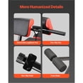 thumbnail image 6 of KFFKFF Versatile Weight Bench for Comprehensive Body Exercise, Roman Chair Hyperextension Bench, 770 lbs Modifiable & Collapsible Gear for Back Arm Core Ab Training,Sit Up Fitness Device for Home Gym, 6 of 8