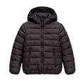 thumbnail image 7 of yillto Hooded Puffer Jackets for Boys Girls Lightweight Fall Winter Coat Warm Comfy Hoodies Outwear, 7 of 7
