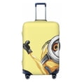 thumbnail image 1 of Cute Anime Cartoon Minions Travel Suitcase Protective Cover Trunk Case Washable Elastic Luggage Cover Fits X-Large Suitcase Protector Baggage With Concealed Zipper Gifts, 1 of 5