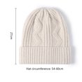 thumbnail image 2 of Gorros de invierno para hombres, gorro cálido para mujer, gorros de punto con forro, gorro para mujer, gorro de calavera para clima frío, 2 of 5