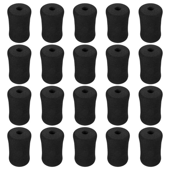 HONITANO Universal Fit Gym Ankles Straps Black Foam for Cable Machine 20Pcs