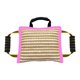 thumbnail image 1 of Almohada antimordeduras para perros, juguete para perros para morder y tirar, cómodo y multifuncional para el entrenamiento de cachorros. rosa, 1 of 9