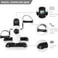 thumbnail image 4 of Pedal Exercise Mini Cycle Bike - Smart Under Desk Bike Great for Seniors and Office Workers to Tone and Strengthen Arms and Legs - Digital Display - Ergonomic Pedals Designed to Fit Every Size Foot, 4 of 6